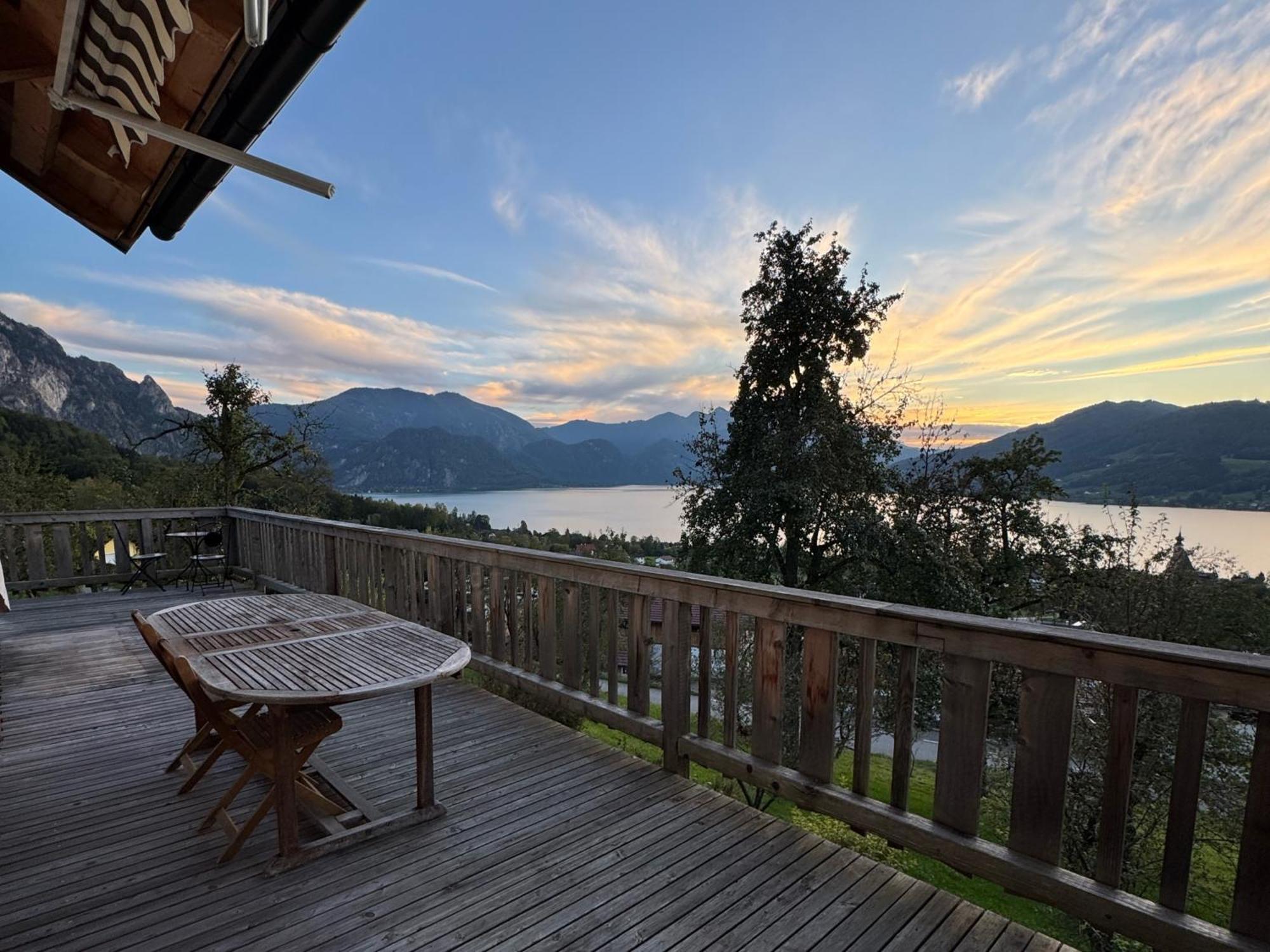 Attersee-Chalet Angermann Familie Spalt Steinbach am Attersee Exterior photo